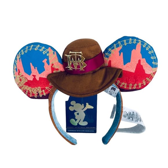 Disney Parks Mickey Mouse Main Attraction Big Thunder Mountain Ears Headband - Picture 2 of 8